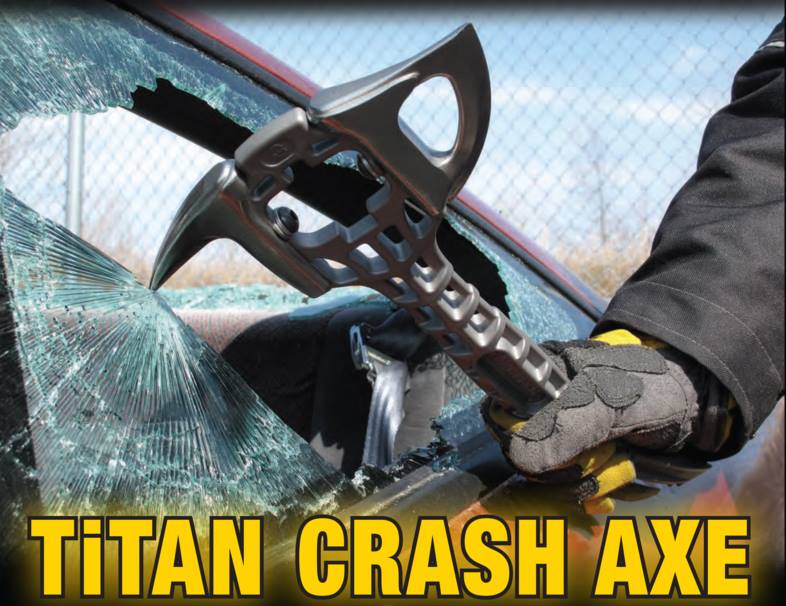  CRASH  AXE TITAN Vienamjenski alat  KL PROTEKTION